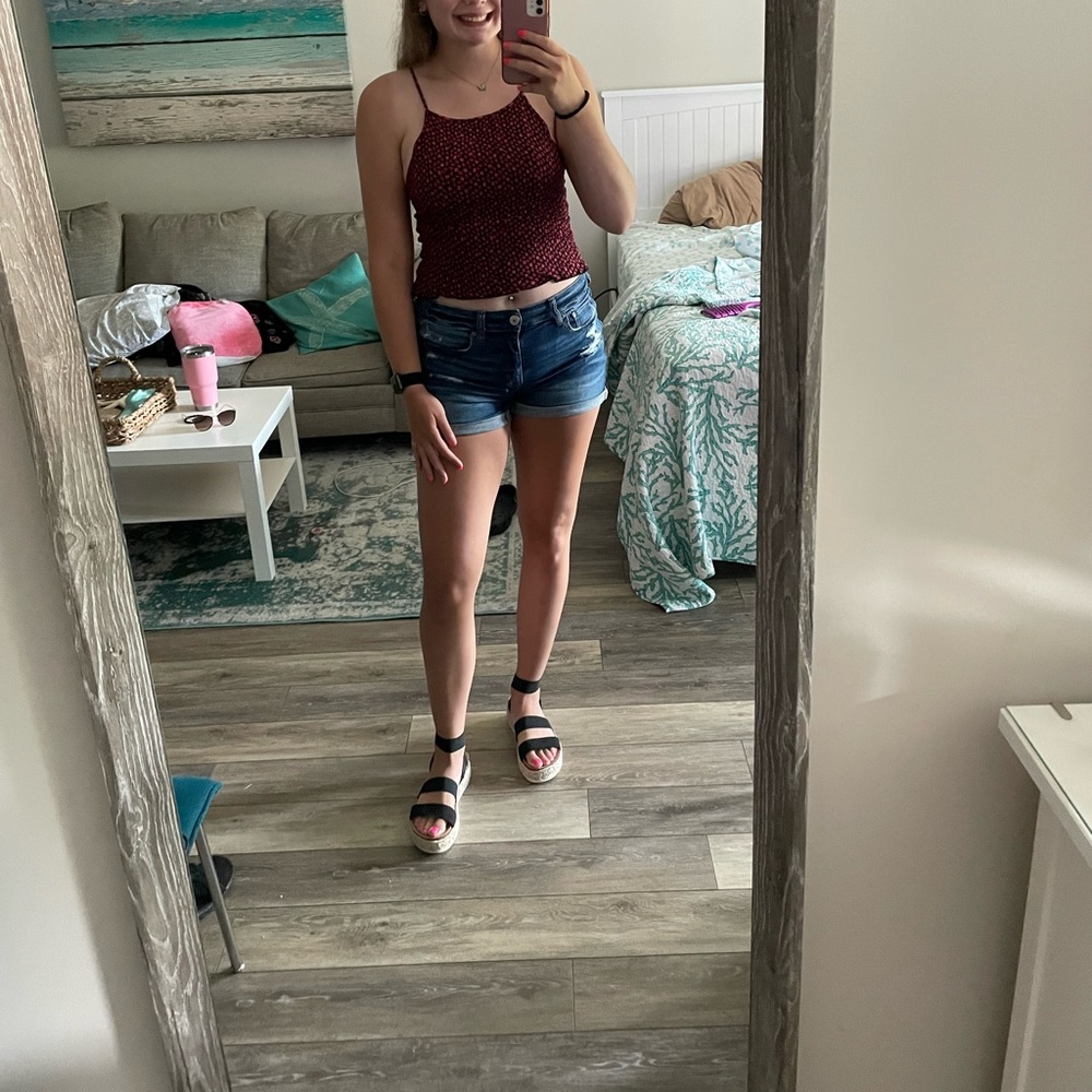 Floral tank top
